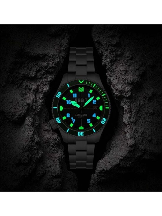 NWT Rgmt Recon Diver Automatic Green Dial Men\'s Watch main image 4